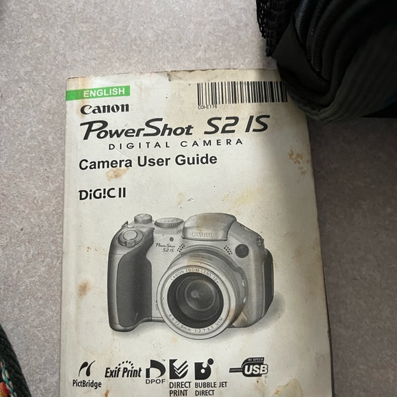 CANON POWERSHOT S2 IS 5.0MP DIGITAL CAMERA - TESTED WORKS Read Description - Picture 10 of 11
